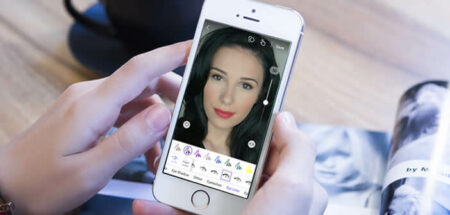 Application de maquillage virtuel pour iPhone