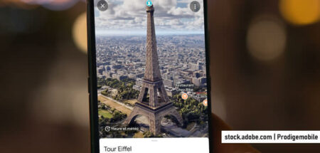 Le nouveau système de vue immersive de Google Maps