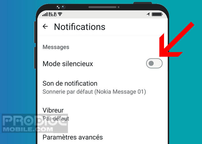 Activer le mode silencieux pour les groupes WhatsApp