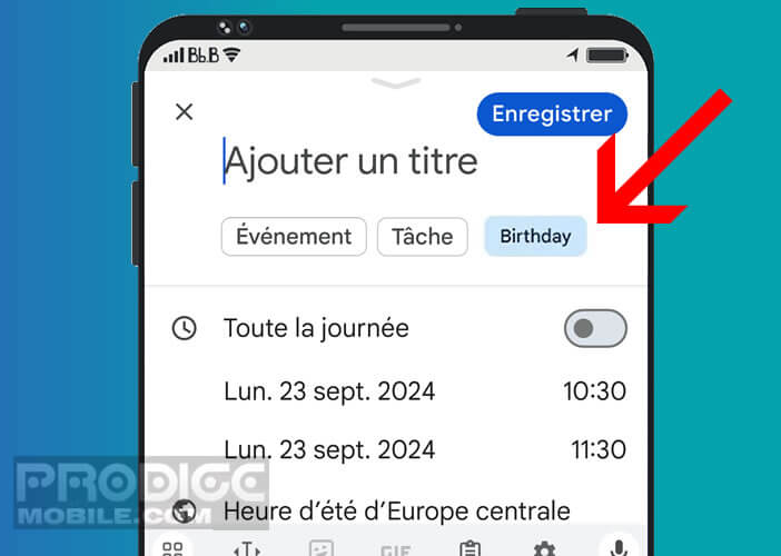 Ajouter des événements anniversaire dans votre Google Agenda