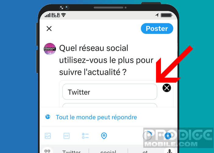 Créer et publier son premier sondage sur la plateforme sociale