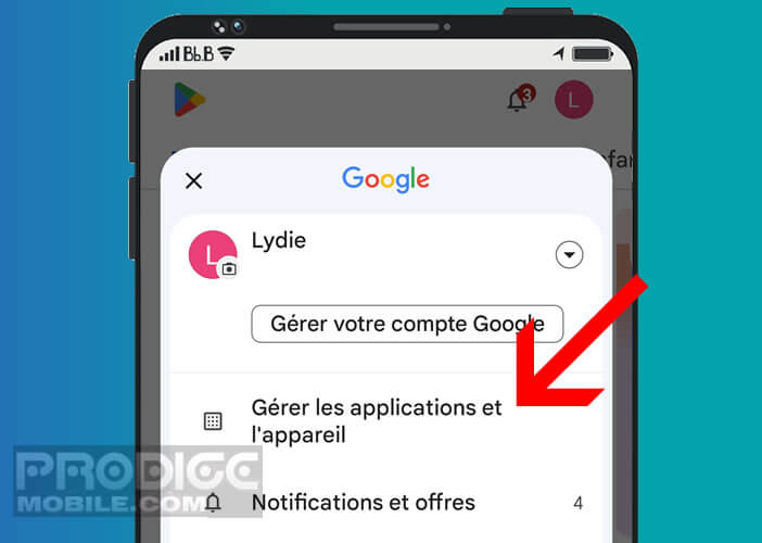 Gérer les mises à jour des applications sur le Play Store