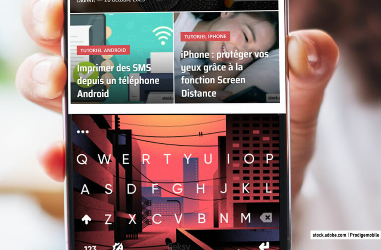 Le clavier Flesky sur Android offre une saisie rapide